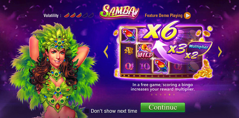 JILI Samba Slot Game