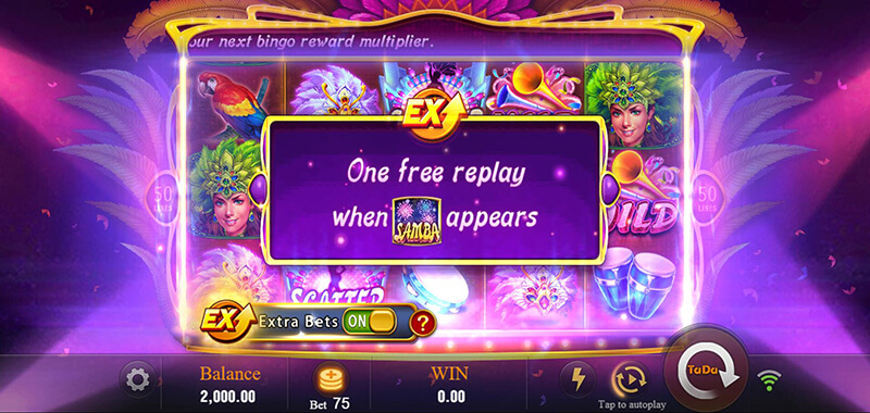 JILI Samba Slot - Extra Bet