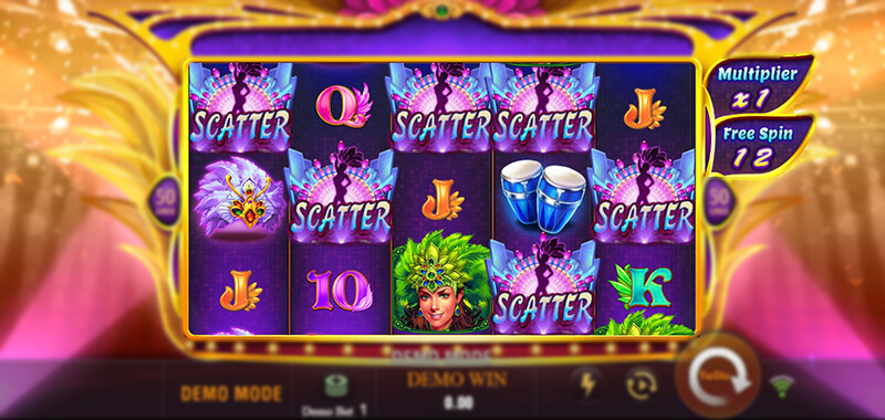 JILI Samba Slot - Multiplier Starts From x1