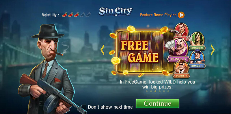 JILI Sin City Slot Game