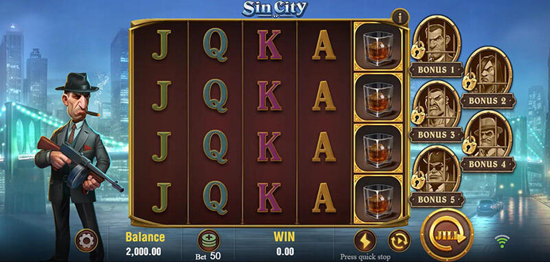 Guide to Play JILI Sin City Slot