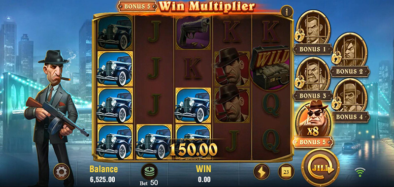 JILI Sin City Slot - Bonus Mode 5