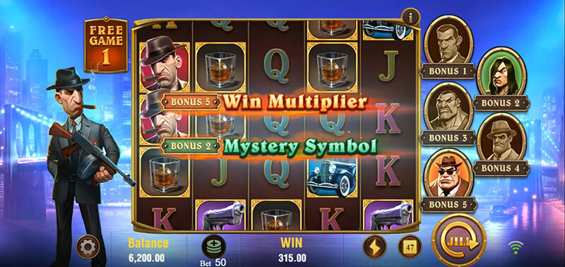 JILI Sin City Slot - Free Spins Bonus Trigger 2 Types of Bonus Modes