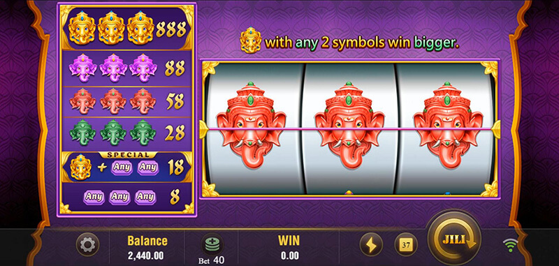 JILI Super Rich Slot - Red Ganesha Winning Combinations