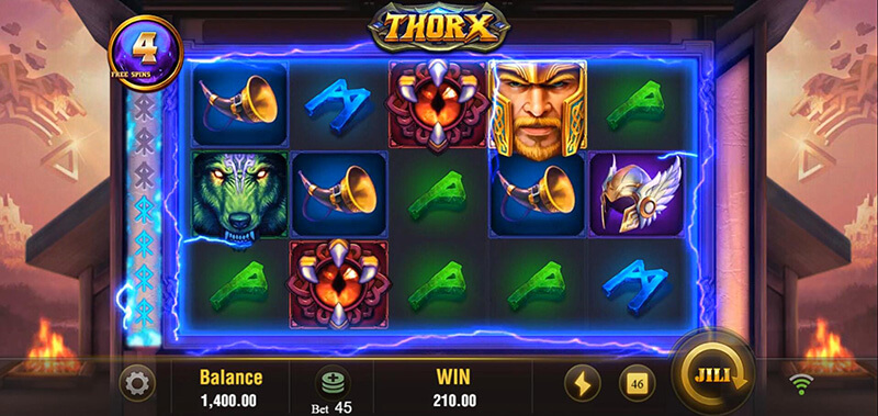 JILI Thor X Slot - Free Spins Bonus