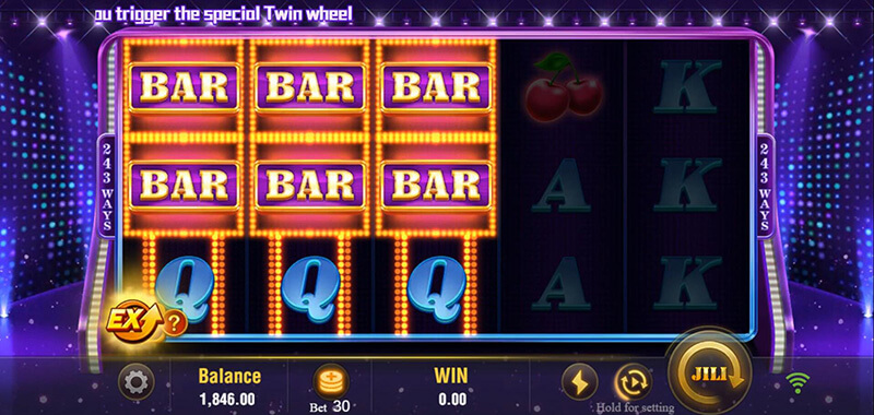 JILI Twin Wins Slot - Special Pocket Mode Identical Symbols Winning Combinations