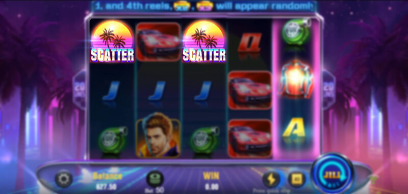 JILI Wild Racer Slot - Scatter Symbols