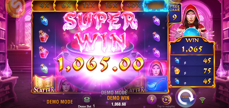 JILI Witches Night Slot - Super Win