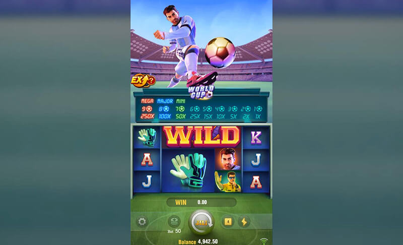 JILI World Cup Slot - Giant Symbols 3x1