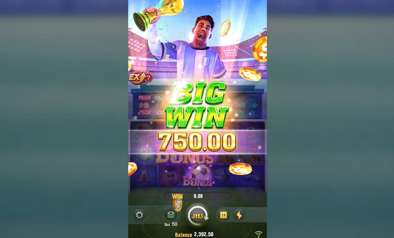 JILI World Cup Slot - Big Win