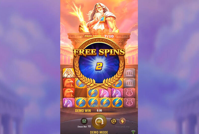 JILI Zeus Slot - Free Spins Bonus Extended 10000 Ways and Added 2 Free Spins