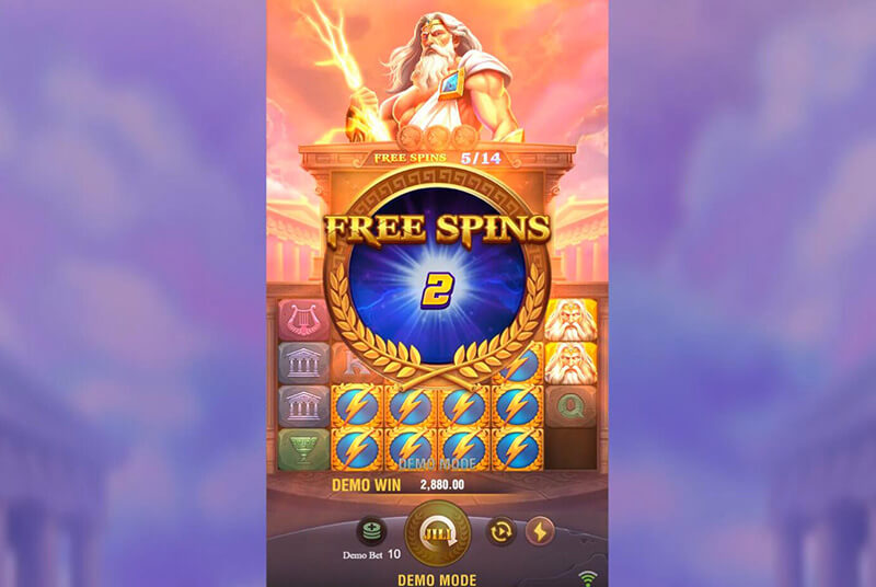 JILI Zeus Slot - Free Spins Bonus Extended 38416 Ways and Added 2 Free Spins