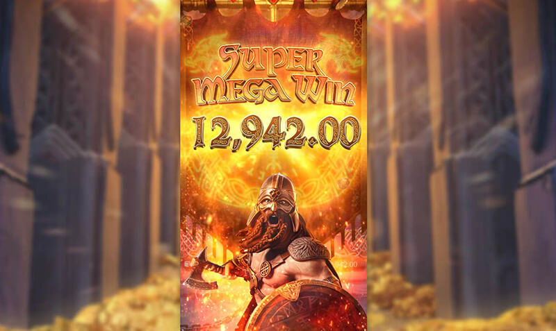 PG Asgardian Rising Slot - Big Win Bonus