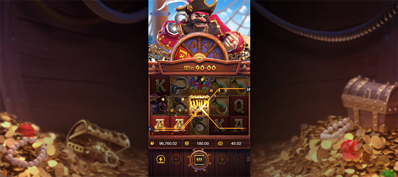 PG Captain's Bounty Slot - Wild Symbols