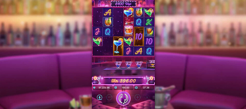 PG Cocktail Nights Slot - Total Reward