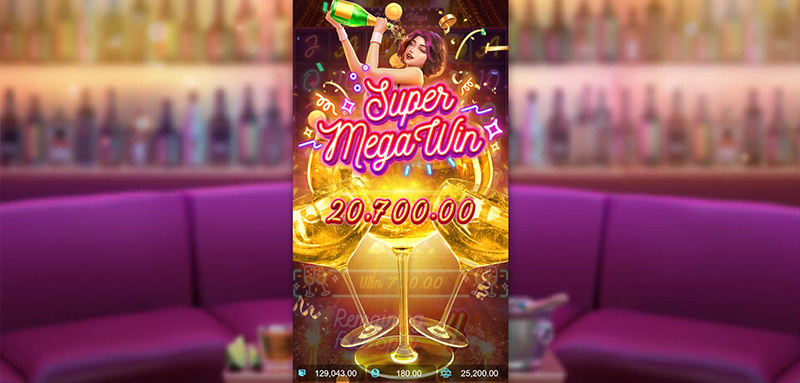 PG Cocktail Nights Slot - Super Mega Win