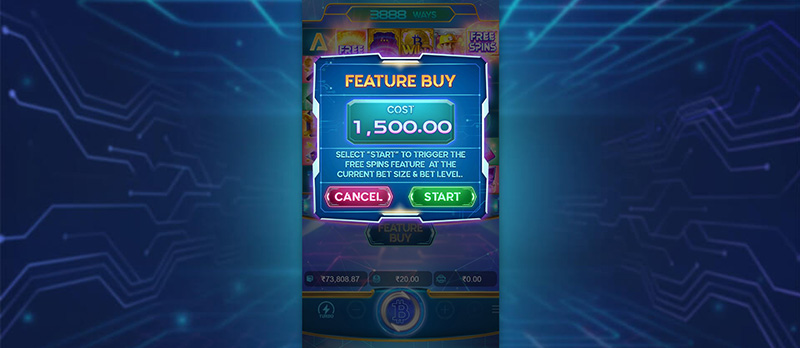 PG Crypto Gold Slot - Feature Buy Start