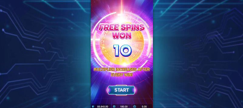 PG Crypto Gold Slot - Free Spins Feature