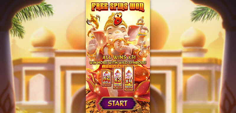 PG Ganesha Fortune Slot - Free Spins