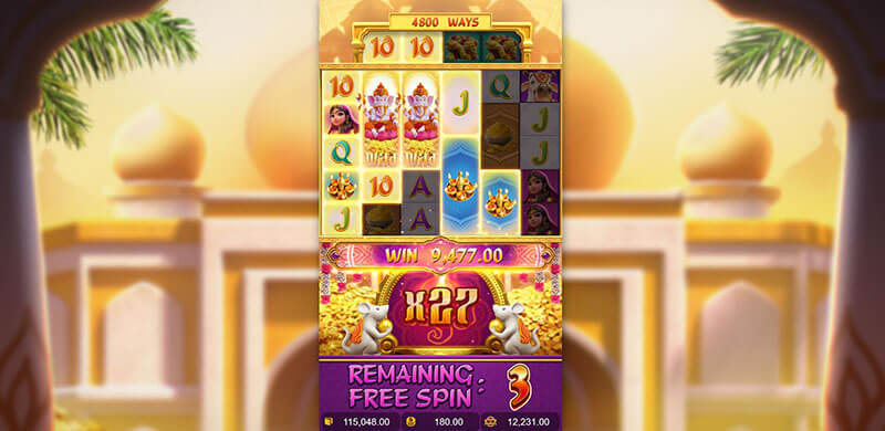 PG Ganesha Fortune Slot - Free Spins Wilds Multiplier