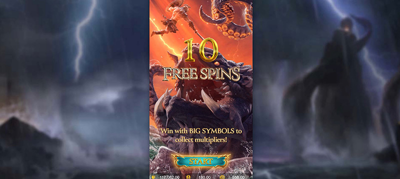 PG Legend of Perseus Slot - Free Spins Feature