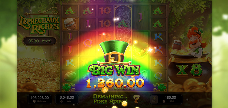 PG Leprechaun Riches Slot - Super Win