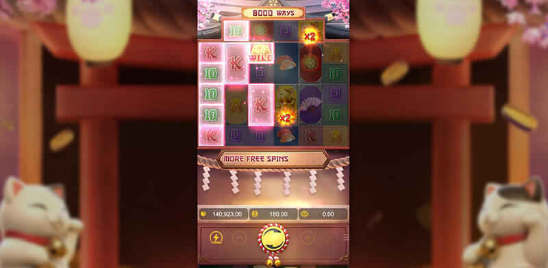 PG Lucky Neko Slot - Cat Symbol Multiplier