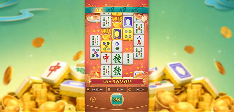 PG Mahjong Ways 2 Slot - Golden Symbols Into Wilds