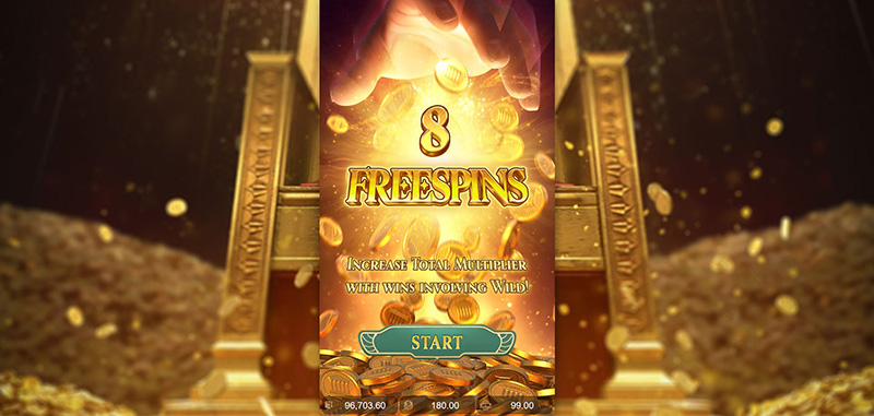 PG Midas Fortune Slot - 8 Free Spins 