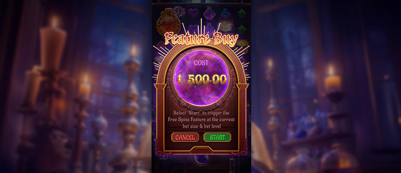 PG Mystic Potion Slot - Feature Buy Price