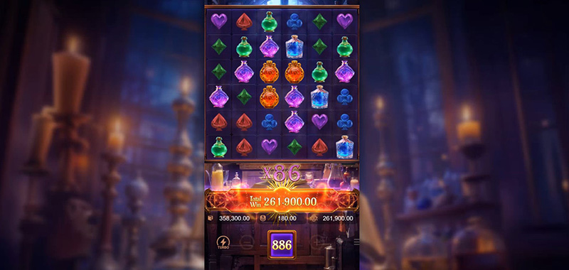 PG Mystic Potion Slot - Free Spin Total Multiplier