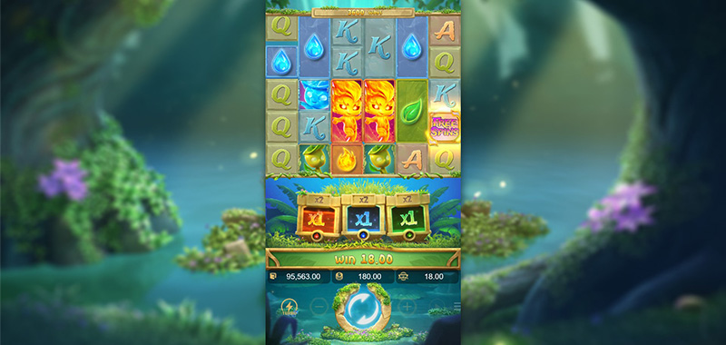 PG Mystical Spirits Slot - Multiplier Feature For Red