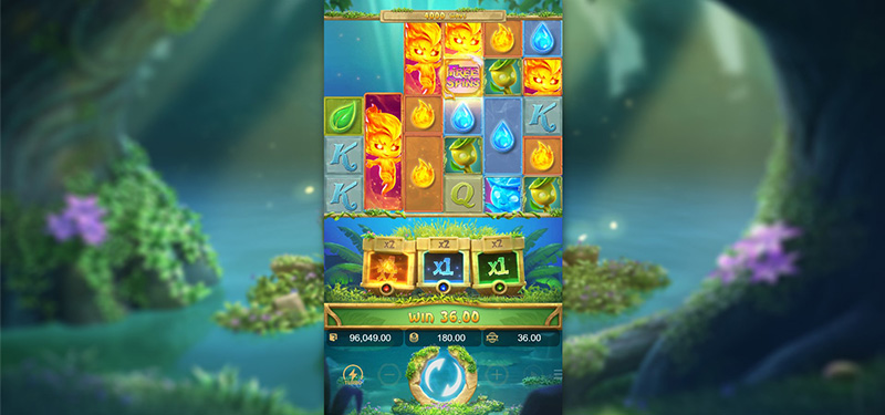 PG Mystical Spirits Slot - Multiplier Feature For Red 2X