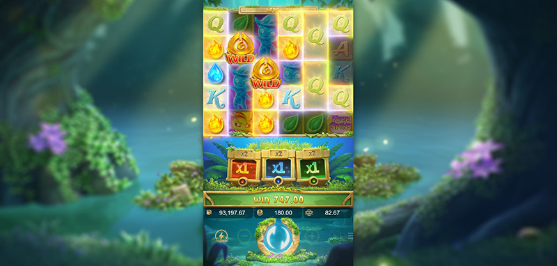 PG Mystical Spirits Slot - Multiplier Feature For Wild Symbols