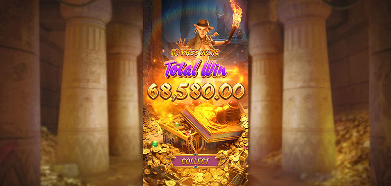 PG Raider Jane's Crypt of Fortune Slot - Free Spins Total Win