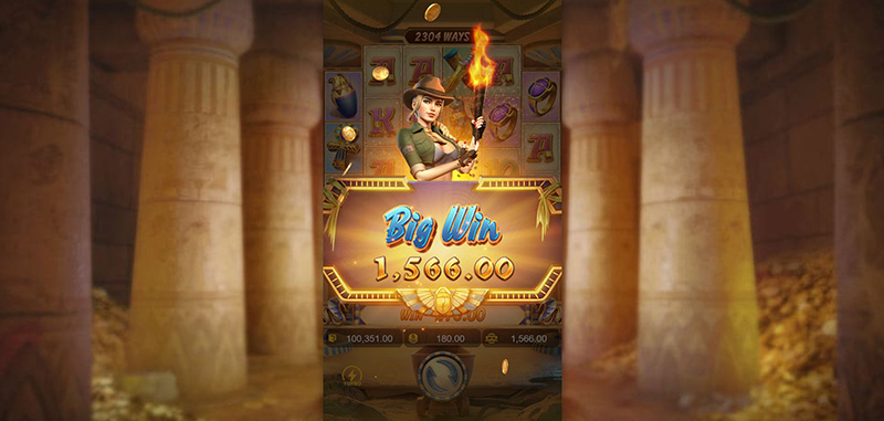 PG Raider Jane's Crypt of Fortune Slot - Big Win