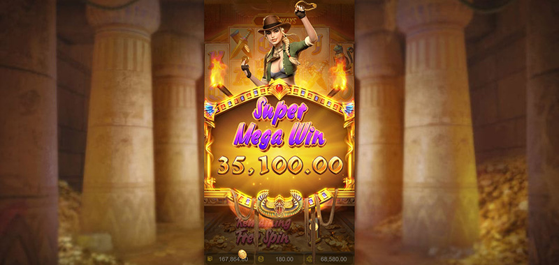 PG Raider Jane's Crypt of Fortune Slot - Super Mega Win