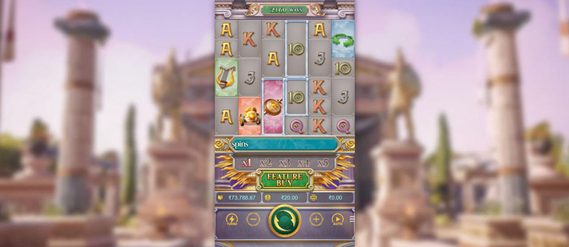 PG Rise of Apollo Slot - Feature Buy