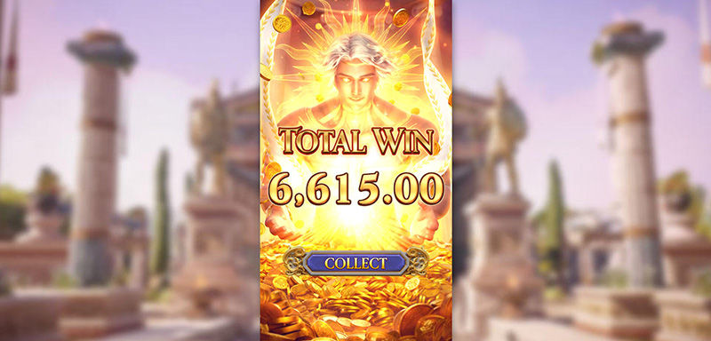 PG Rise of Apollo Slot - Total Win