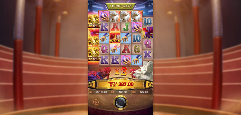 PG Rooster Rumble Slot - Sticky Wild Symbols for Value Reduced