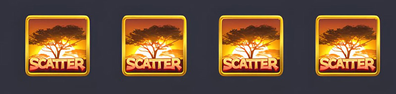 PG Safari Wilds Slot - 4 Scatter