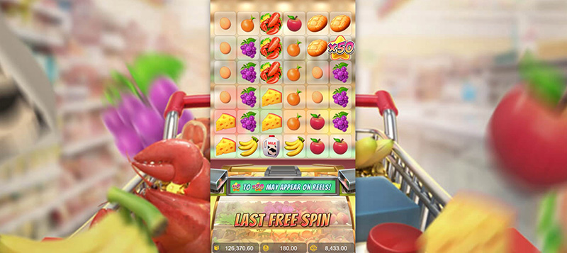 PG Supermarket Spree Slot - Free Spins Bonus