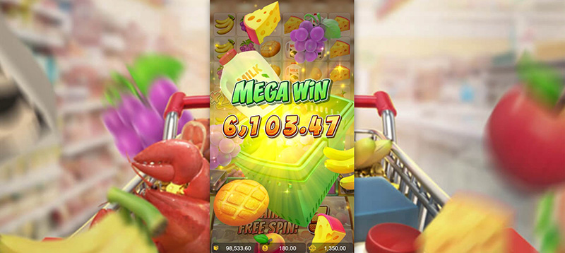 PG Supermarket Spree Slot - Mega Win