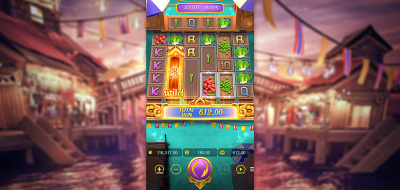 PG Thai River Wonders Slot - Sticky Wilds On The Way For 3 Wild Symbols