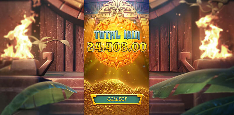 PG Treasures of Aztec Slot - Free Spin Feature