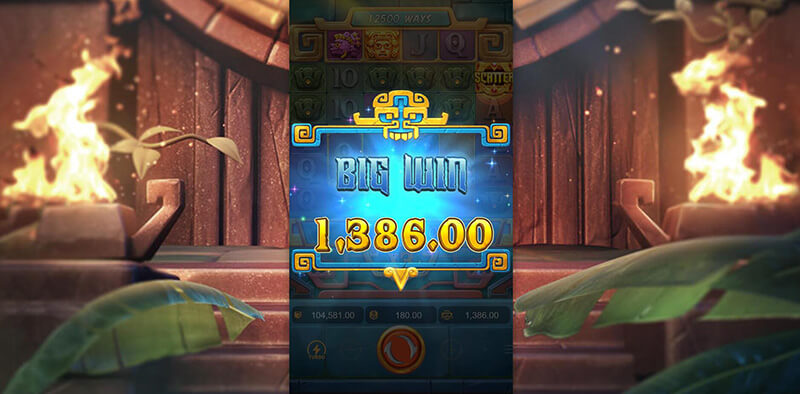 PG Treasures of Aztec Slot - Big Win Bonus