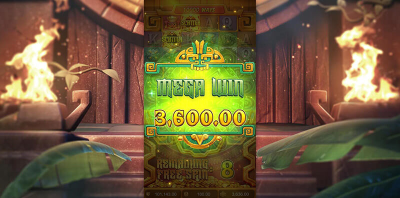 PG Treasures of Aztec Slot - Big Win Bonus