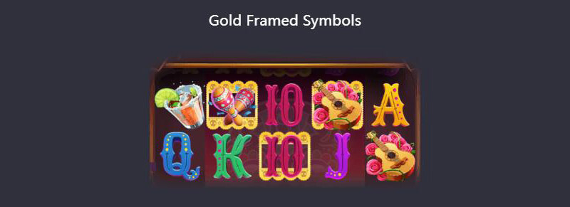 PG Wild Bandito Slot - Gold Framed Symbols