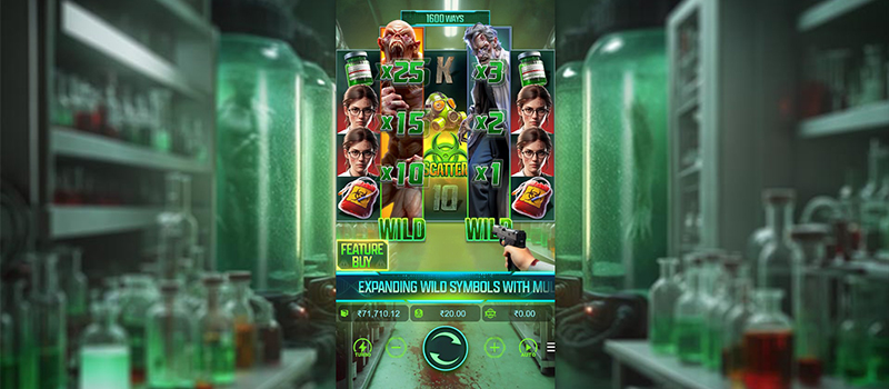 PG Zombie Outbreak Slot - Feature Buy