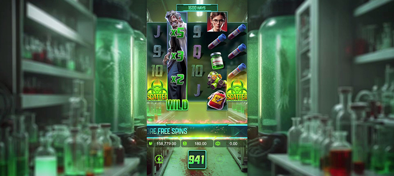 PG Zombie Outbreak Slot - Expanding Wild Symbols With Multipliers 2X, 3X, 5X